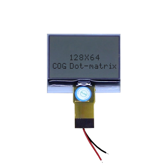 128*64 COG dot matrix display ST7565R FSTN monochrome LCD screen