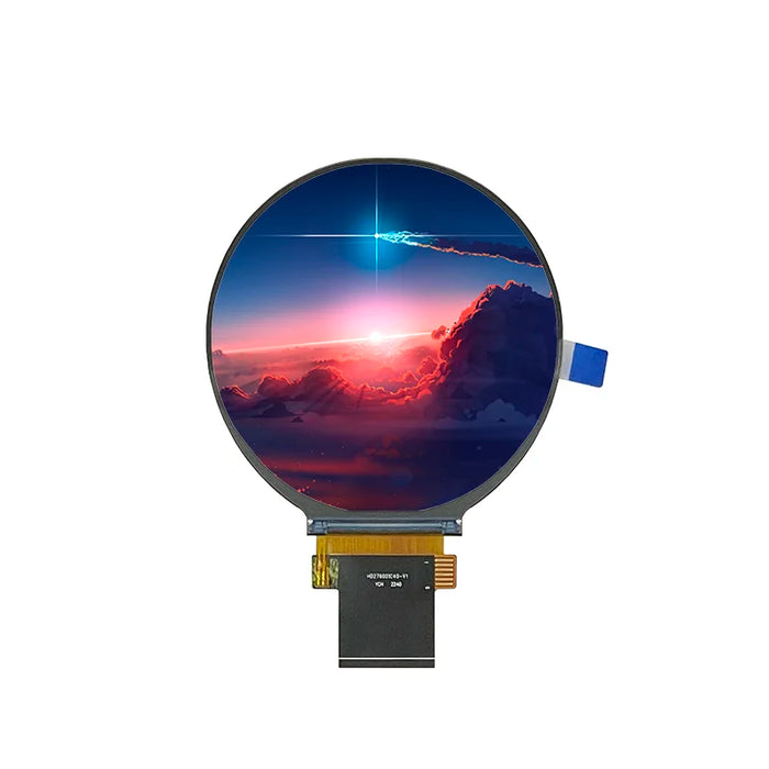 2.8 inch round TFT LCD module screen 480*480 RGB  IC ST7701S