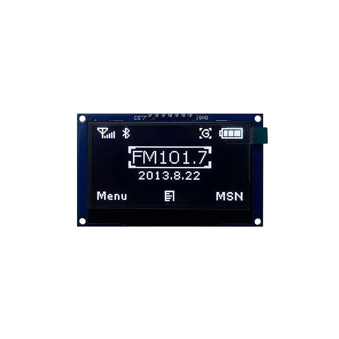 2.42 inch PMOLED 128*64 SSD1309 SPI/IIC interface COG