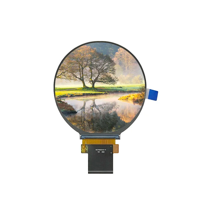 2.8 inch round TFT LCD module screen 480*480 RGB  IC ST7701S