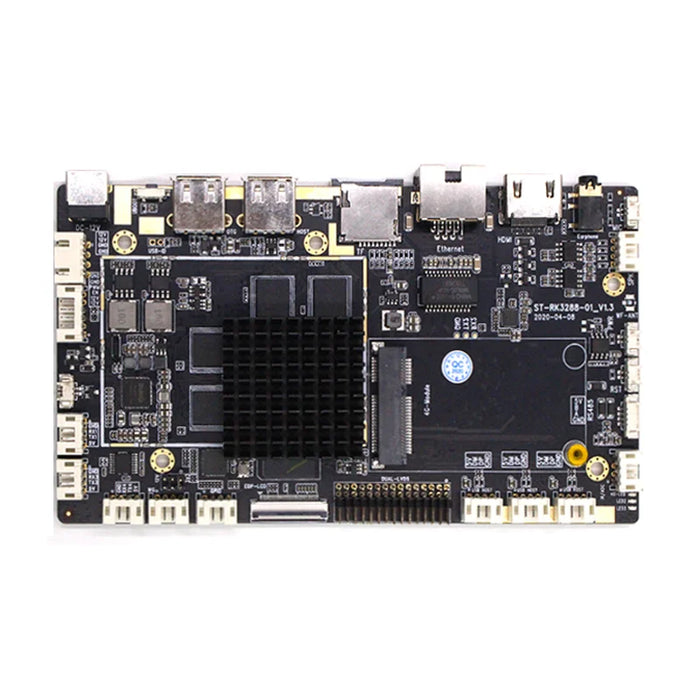 SMT PCBA Solution RK3288W CPU, 4x DDR3, 8G, 16G/32G/64G/128G Optional PCBA Board for Raspberry PI