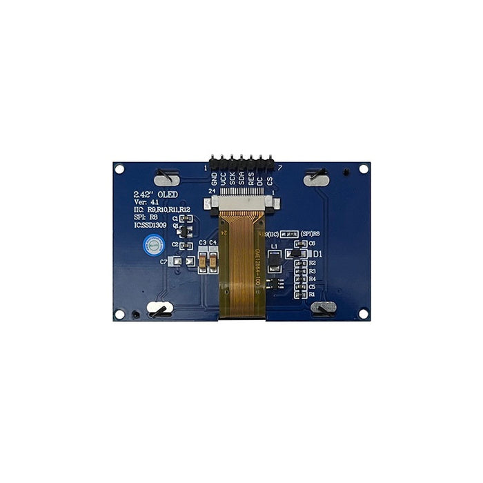 2.42 inch PMOLED 128*64 SSD1309 SPI/IIC interface COG