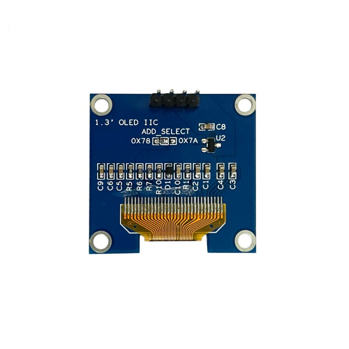 1.3 Inch OLED 128*64 dots  Monochrome Module with Driver Board