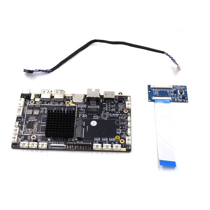 SMT PCBA Solution RK3288W CPU, 4x DDR3, 8G, 16G/32G/64G/128G Optional PCBA Board for Raspberry PI