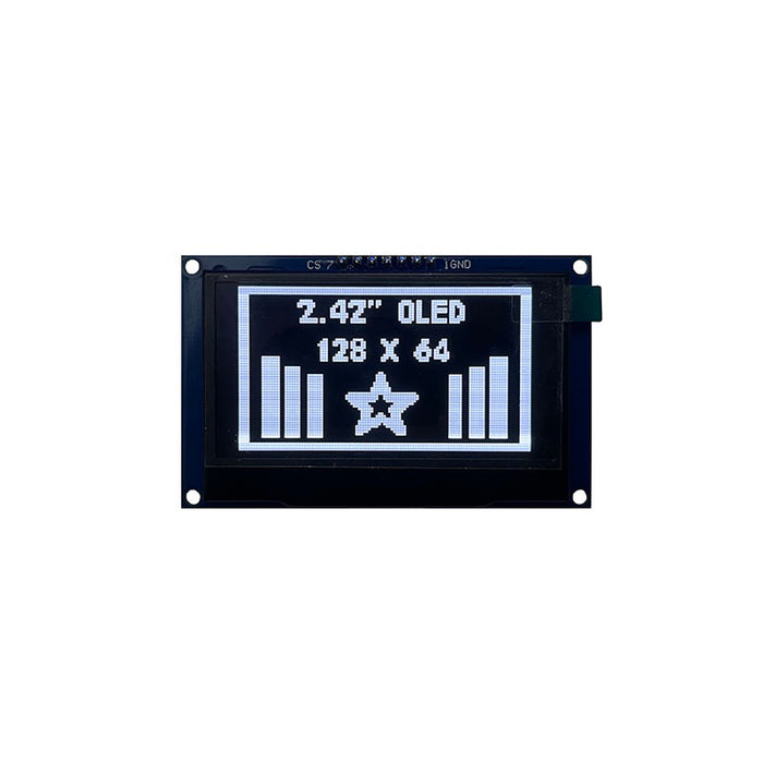 2.42 inch PMOLED 128*64 SSD1309 SPI/IIC interface COG