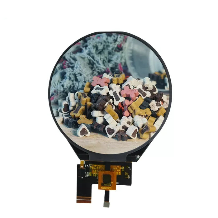 1.3 inch 240*240 ctp RGB SPI 4LINE Interface round TFT lcd module capacitive touch screen with Drive IC